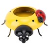 5.4cm Diameter Flower Pot Decor Ladybug Shaped Smoothing Surfaces Iron
