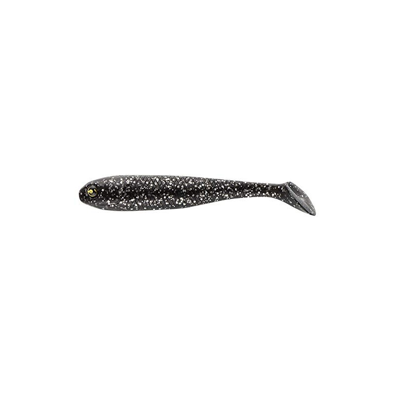 Marujin Lure UK Shad Worm 3.5" #03 NB Stream Black