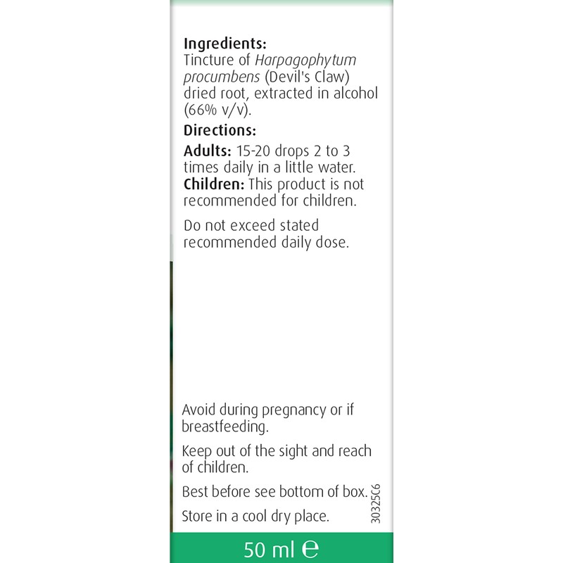 A.Vogel A.Vogel Devil`s Claw Harpagophylum Drops 50 ml