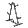 Marcy Olympic Weight Plate Tree Storage Rack & Vertical Bar