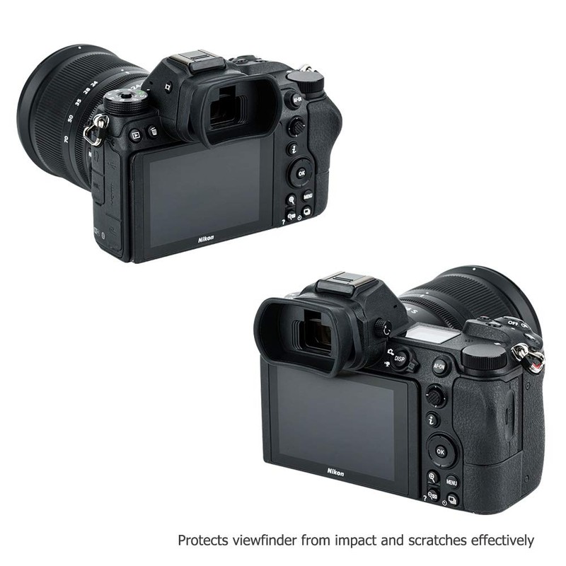 KIWIFOTOS Eyecup Eyepiece for Nikon Z7 Z7II Z6 Z6II Z5
