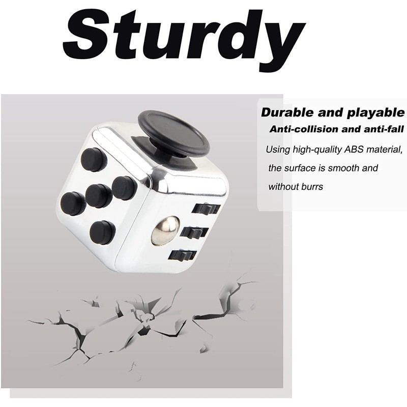 Fidget Cube 6 Sides Fidget Cube Brain Killing Time Button