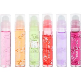 Protector Labial Líquido 6 Piezas, Brillo Transparente, Plástico Hidratante para Labios Secos y Agrietados, para Adultos y Mayores, Adecuado para Invierno y Mochila