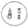 Hanging Set with Hooks for Small Loads, Ceiling Fixer, Screw