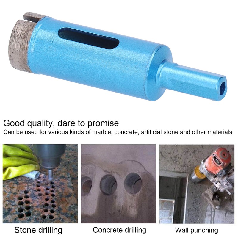 3Pcs 22mm Diamond Drill Bit Hole Saw Opener Cutting Tool