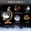 Viitech Storm Glass Weather Forecaster, Globe-Shaped Weather Glass Weather Station,