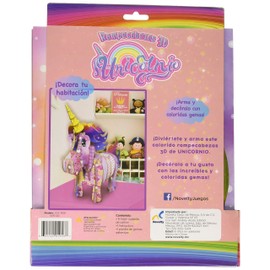 Novelty Corp Rompecabezas Unicornio 3D