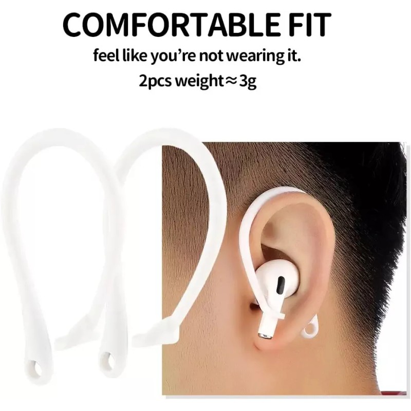 EEZ Silicone Sports Anti-lost Ear Hook For AirPods 1 2