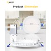 Ensenior Ensenior 6 Pack 6 Inch LED Recessed Light, Dimmable,