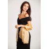 Central Chic Silky Iridescent Pashmina Wrap Stole Shawl For Weddings