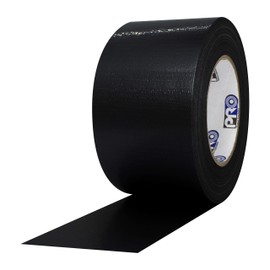 ProTapes Pro Duct 100 PE-Coated Cloth Economy Duct Tape, 60 yds Length x 3" Width, Black (Pack of 1)
