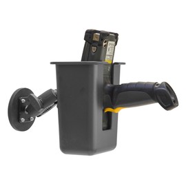 iBOLT Industrial Magnetic Barcode Scanner Holder, for Forklifts, Material Handling, Inventory Management, Manufacturing, and Warehosue Vehicles