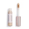 Makeup Revolution Corrector para ocultar e hidratar, cobertura completa y