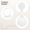 Homaisson Mini Round Folding Mirror, 72 Pcs Round Portable Mirror,