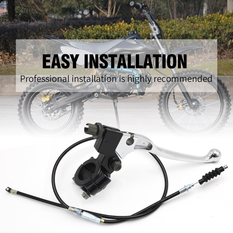 CADUFUELLY 7/8 Inch Left Handlebar Clutch Brake Lever with Clutch
