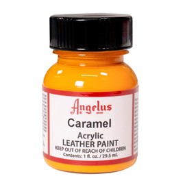 Angelus Acrylic Leather Paint, 1 oz, Caramel