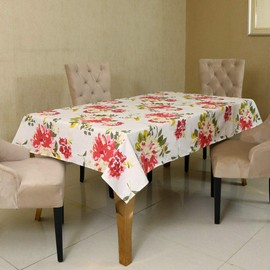 Bilberry Furnishing By Preeti Grover Rectangular Table Cover Tablecloth for 6 to 8 Seater Dinning(7.5 Feet Long,Multicolor-1pc)