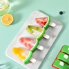 Watermelon Shape Popsicle Molds, Ice Pop Silicone Molds 6 Cavities,