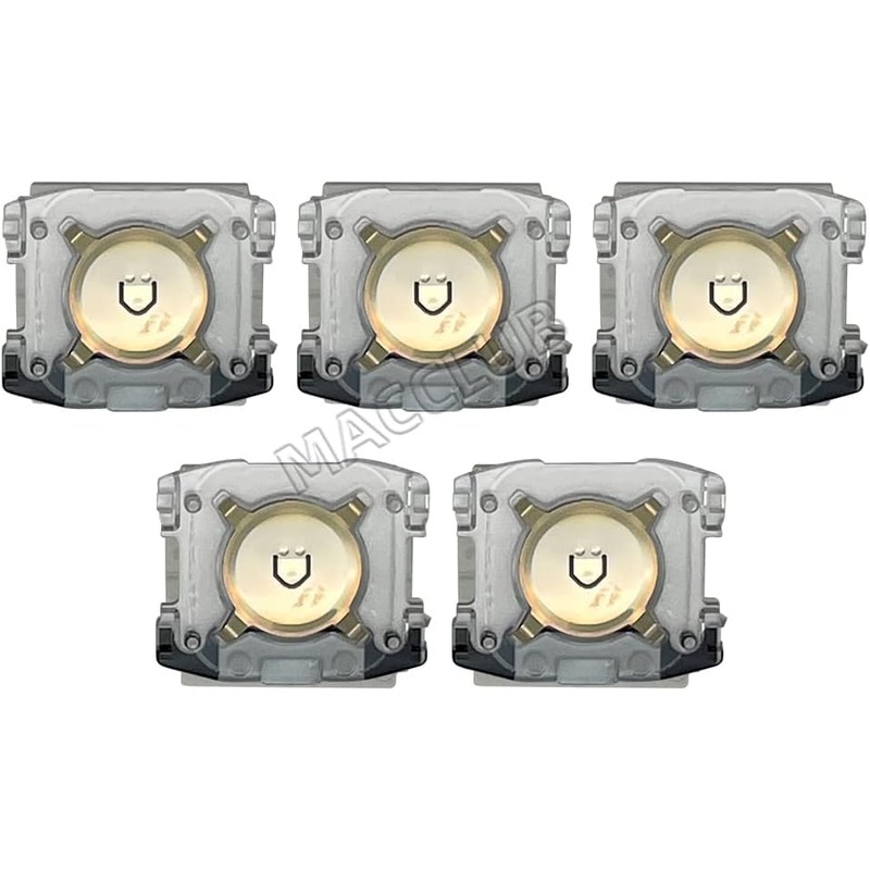 mfep 5pcs Hinge and 5pcs Transparent Shell for MacBook pro