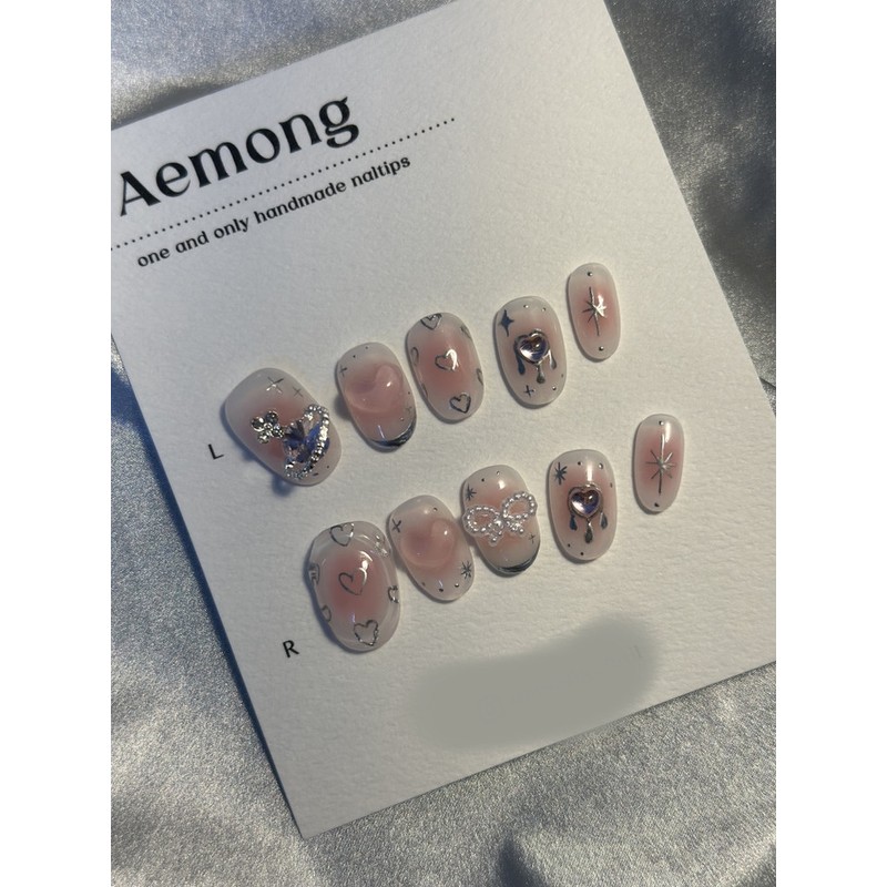 Aemong: Heart Fondant - Short Oval / Aemong : 하트퐁당