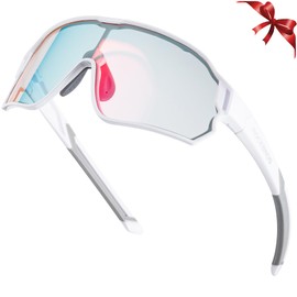 ROCKBROS Kids Sunglasses Photochromic Sports Sunglasses For Boys Girls Youth MTB Biking Sunglasses for Kids Ages 8 to 14