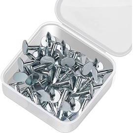 100pcs Roofing Nails Felt Clout Nails for Wood Sheds Summer Houses Outdoor