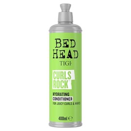 Bed Head by TIGI Curls Rock Hydrating Conditioner, intensiv feuchtigkeitsspendender Conditioner für lockiges und welliges Haar mit Anti-Frizz-Effekt, 400 ml