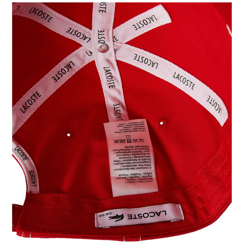 Lacoste Men's RK2243 Hats and Hats, Pompier, TU