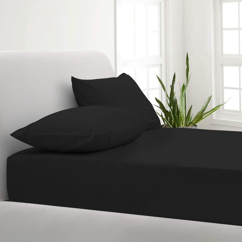 MistyMorning Fitted Sheet, Soft & Premium quality Bedding & Linen,