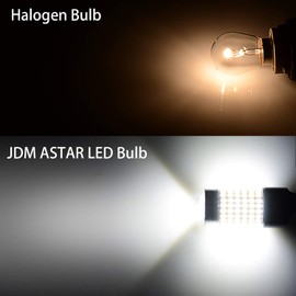 JDM ASTAR Extremely Bright 144-EX Chipsets 7440 7441 7443 7444 992 White LED Bulbs with Projector For Backup Reverse Lights