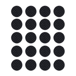 Non Slip Furniture Pads,72pcs 25mm Anti Slip Sticky Pads for Chair Sofa Feet Pads Idea for Tiled,Wooden,Laminate Floor Protectors(Black)