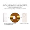 Wireless Door Alarm Multifunction Prevents Theft 4 in 1 108dB
