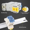 Power Junction Box DIN Rail Electrical Terminal Block Connector Distribution