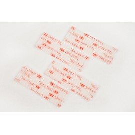 Scotch Extreme Interlocking Fasteners, 4 Strips, 1" x 3", Delivers Powerful Bond on Contact, Weather, Dirt & UV Resistant, 1 Set Holds 2 lbs., Designed with Reclosable Dual-Lock Technology (RFD7090)