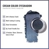 Oulac Grey Cream Eyeshadow, Waterproof Highly Pigmented Glitter Eye Shadow