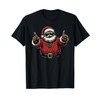 Santa Claus Christmas Outfit Christmas Gifts T-Shirt, black