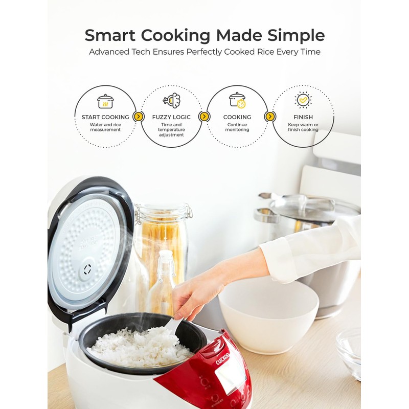 CUCKOO Micom Rice Cooker 6 Cup Uncooked / 12 Cup
