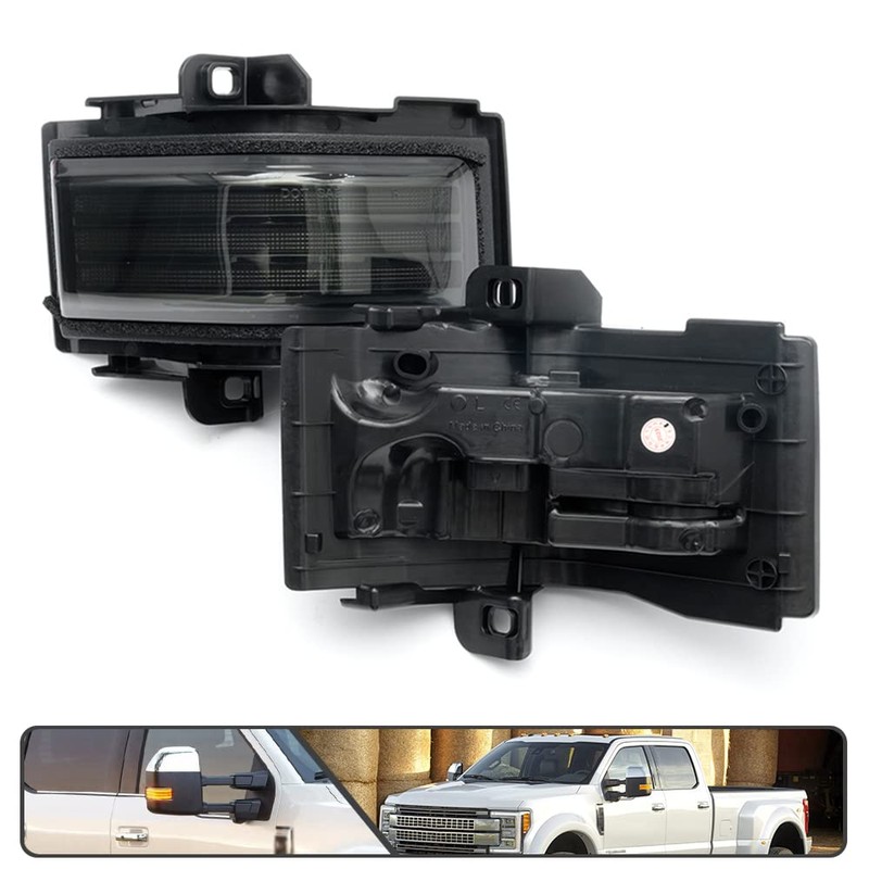 2Pcs Sequential LED Side Mirror Marker Light for Ford F150