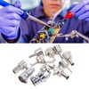 12Pcs Hot Air Gun Nozzle with Locking Screw Heat Gun