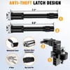 Adjustable Trailer Hitch for 2-Inch Receiver-8-Inch Drop/Rise,2" & 2-5/16" Ball