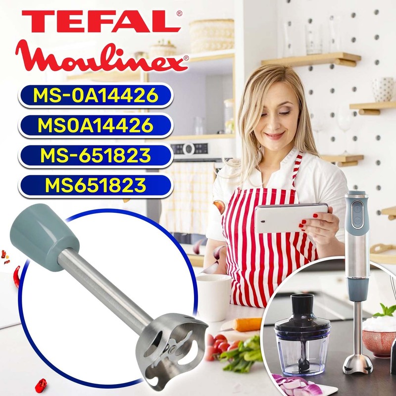 Hand Blender Foot with Original Code MS-0A14426 MS-651823 for Moulinex