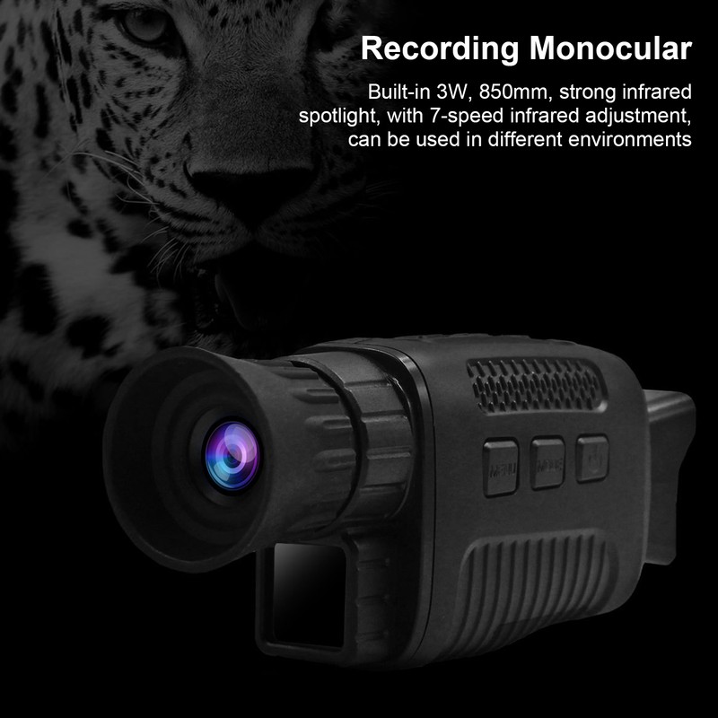 NV1000 Digital Night Vision Monocular Infrared Monoculars for Both Day