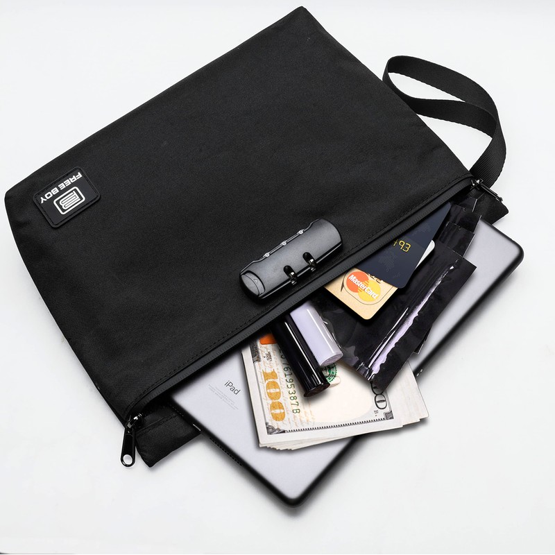 Smell Proof Bag with Combination Lock Odor Proof Large Bag