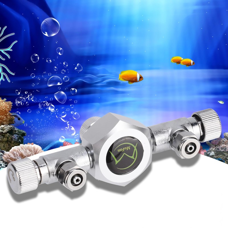 Zerodis CO2 Splitter Multi-Way Splitter CO2 Multi Pass Splitter Aquarium