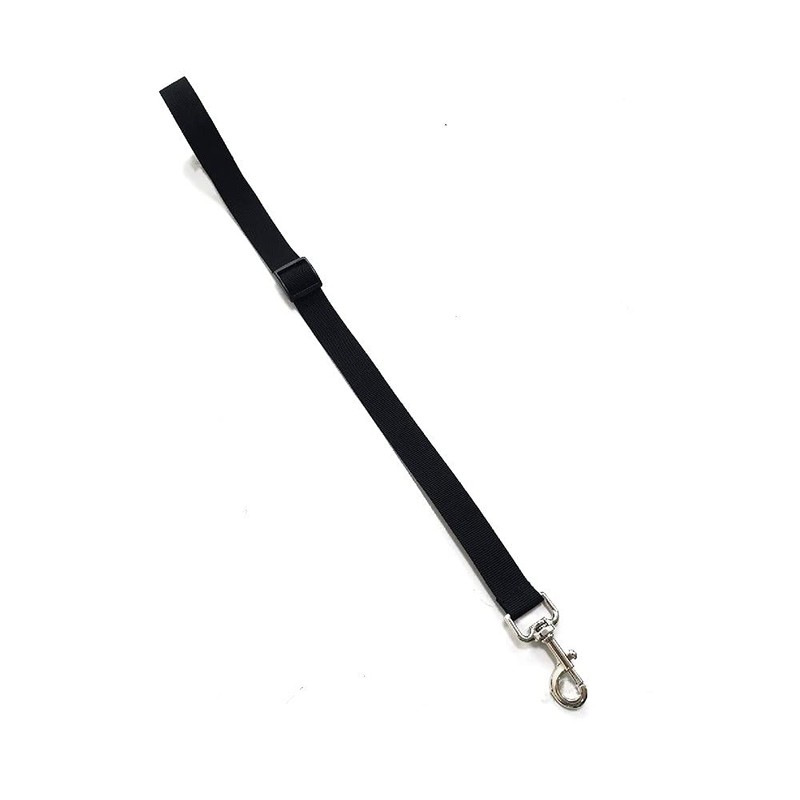 Pet care restraint belly belt, adjustable bath restraint loop, dog