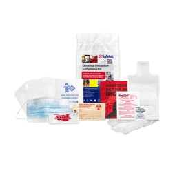 Safetec Universal Precaution Compliance Kit (Poly Bag)