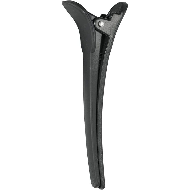 Hair Clips 12Pcs Black Durability Big Bite Alligator Clip Set