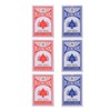 Pure Seek Playing Cards Universal 6 Pack Set Paper Baccarat