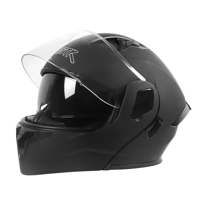 SPARK DOT Approved Modular Flip-Up Dual Visor Motorcycle Full Face