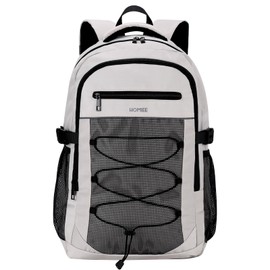 HOMIEE Rucksack, Men's, Women's, Commuting to School, Large Capacity, Korean Casual Bag, 2 Layer Structure, College Students, Waterproof, 15.6-inch PC, Lightweight, A4, Backpack, High School Students